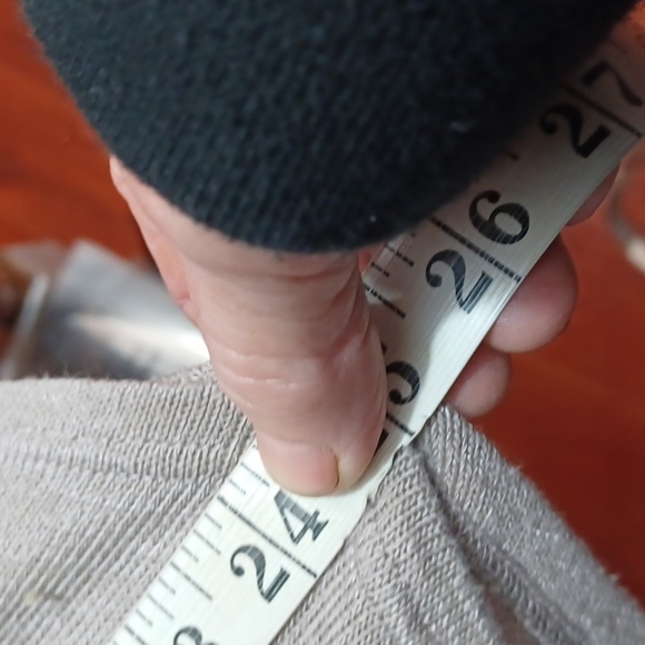 Time&True Woman's Lace Shoulder Cream Short Sleeve Wrap Sweater XL‎ 16-18 - Picture 6 of 8